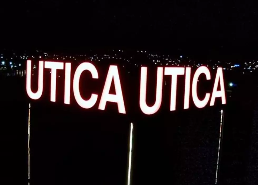 Drone Footage Shows Stunning Nighttime View of Utica Tower [VIDEO]