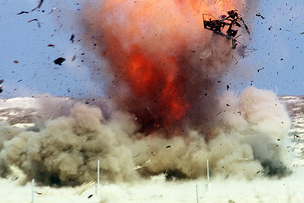 Implosion of Grandstand