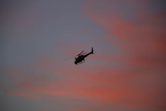 See Helicopter Take Off From Roselawn Parking Lot