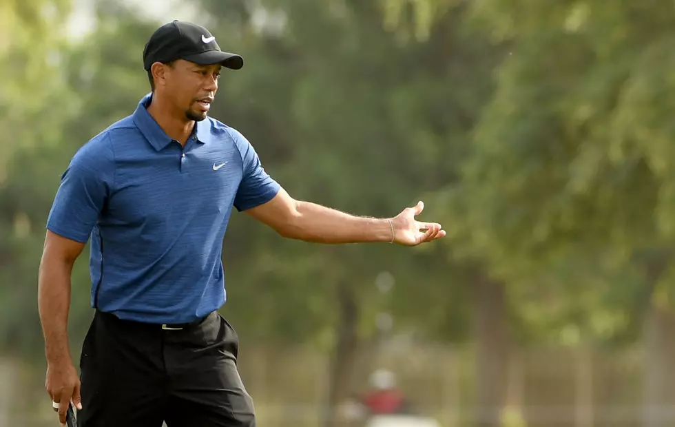 Tiger Woods Carried Turning Stone Elite Card