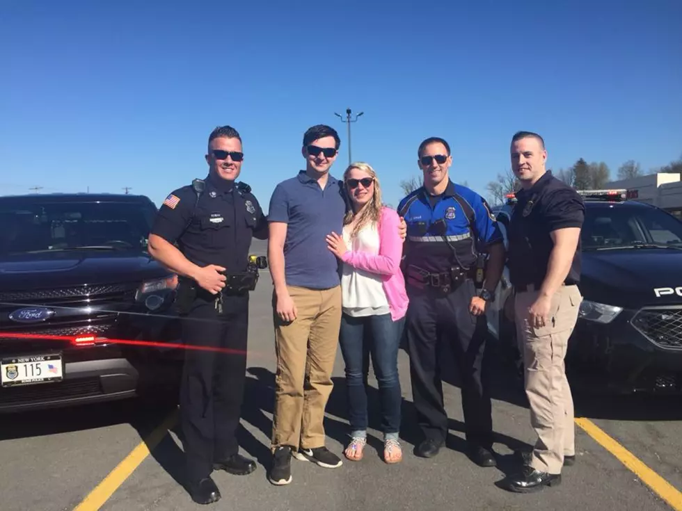 Rome Police Traffic Stop Ends in Surprise Marriage Proposal