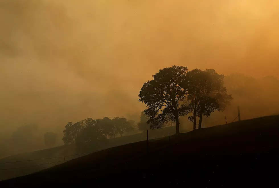 Central New York Atmosphere Affected by California Wildfires