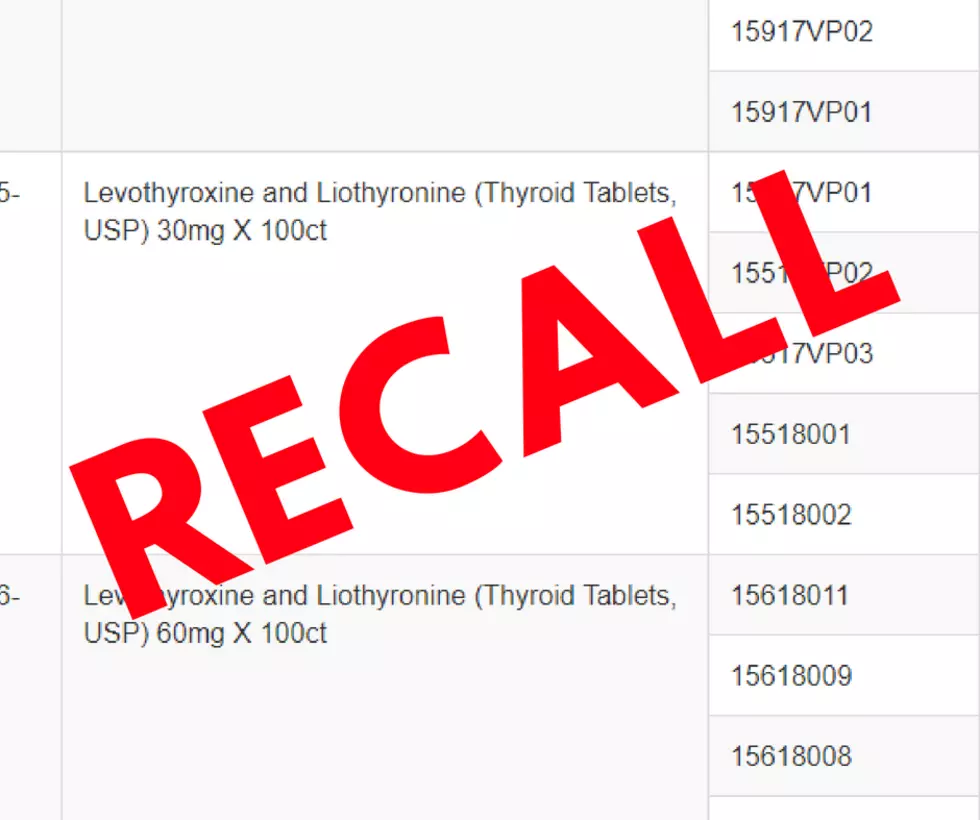 Thyroid Drugs Being Recalled After Supplier Fails Inspection