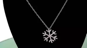 Qualify To Win A $600 Snowflake Necklace From Freeman &#038; Foote!