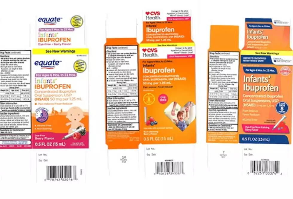 Recall Of Infant Ibuprofen Expands 