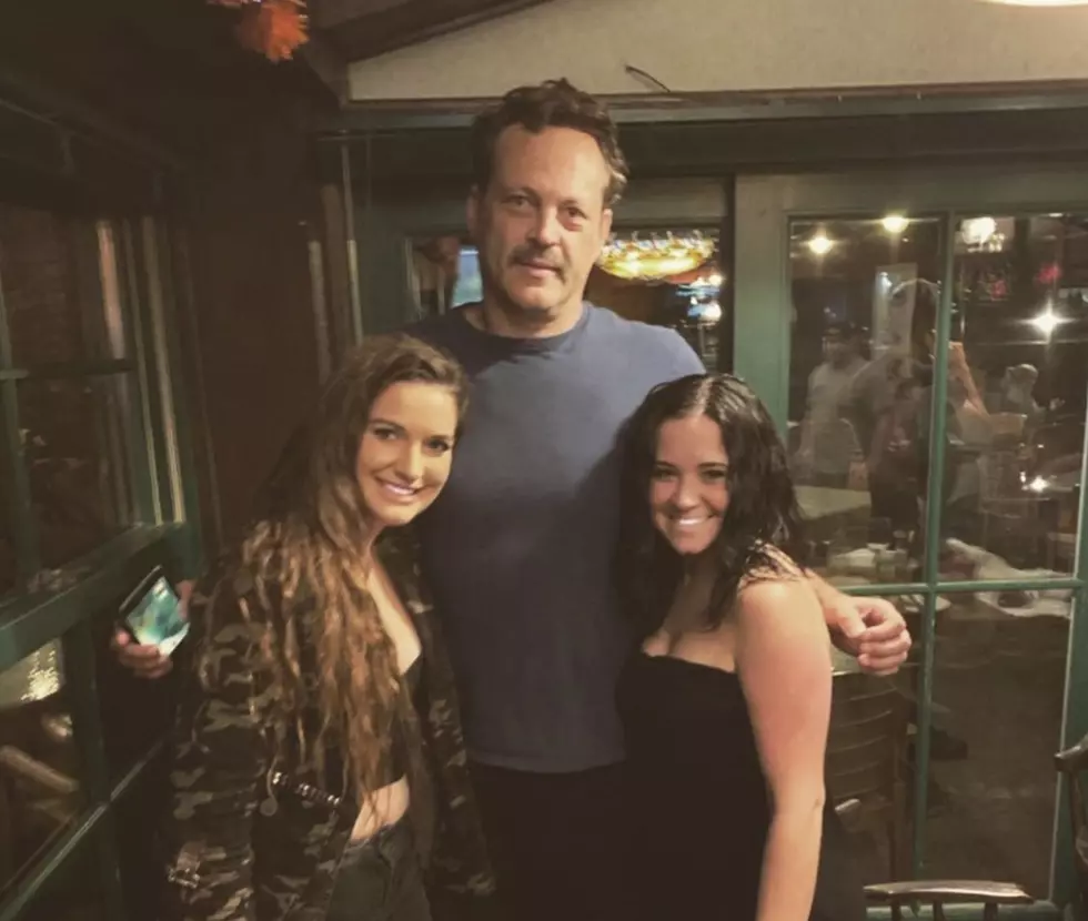 Actor Vince Vaughn Filming a Movie in Central New York