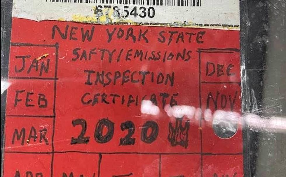 Upstate NY Driver Tries to DIY New York Inspection Ticket, Fails