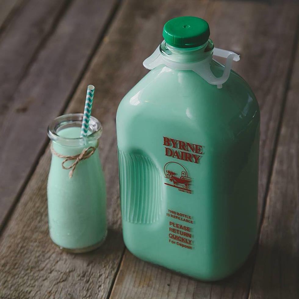 Green Milk Is Back at Byrne Dairy