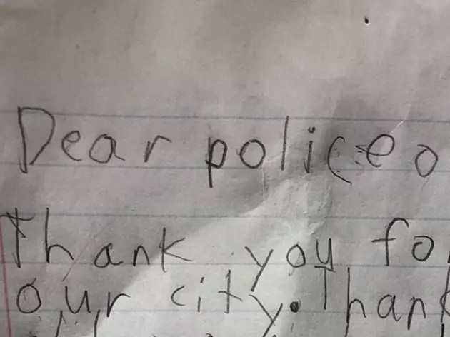 Letter From a Little Boy Lifts the Spirits of Boonville Police Department