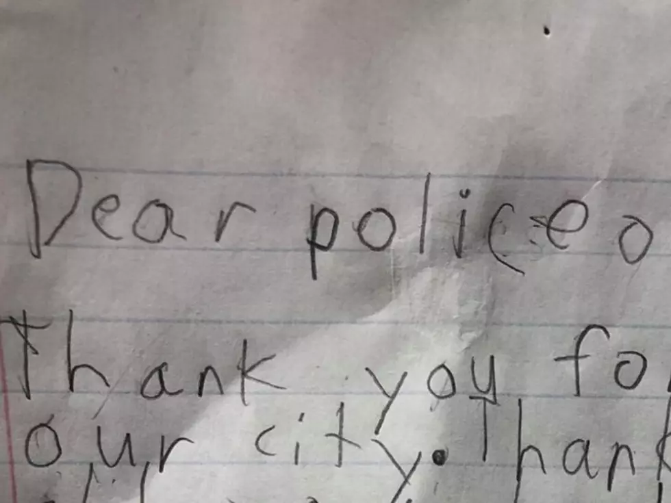 Letter From a Little Boy Lifts the Spirits of Boonville Police