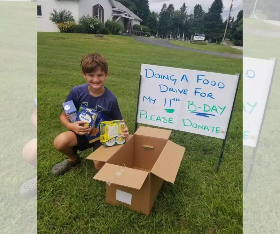 Marcy Boy Seeks Food Pantry Donations For Birthday Presents