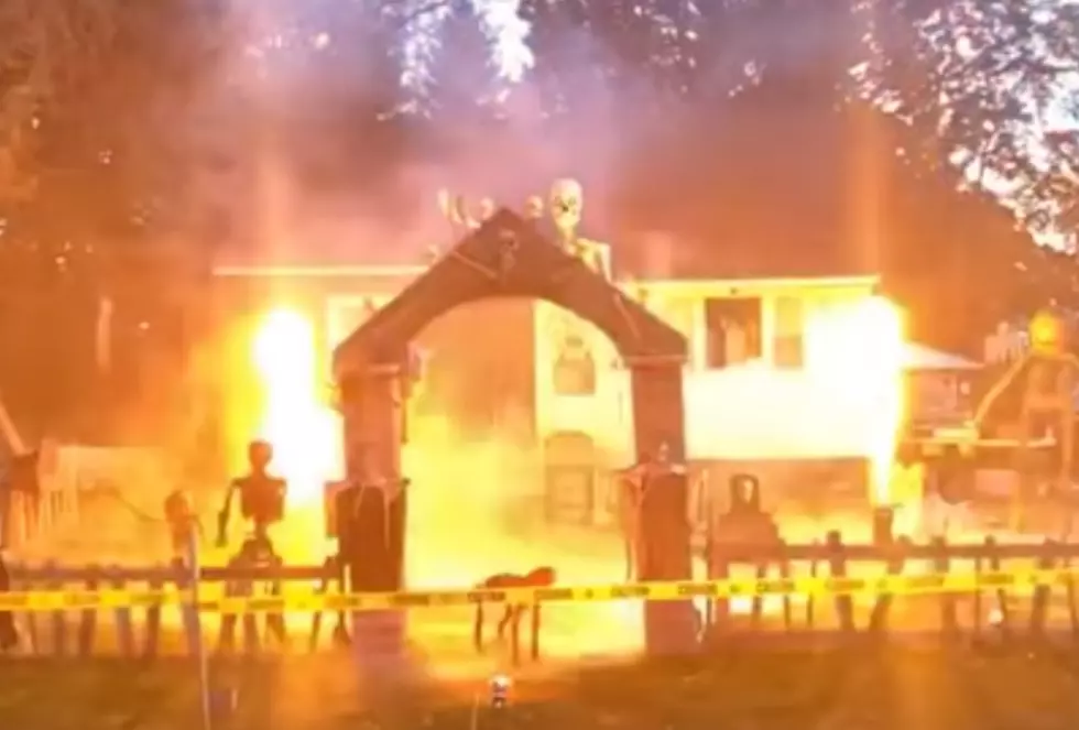 Central New York Hellish Halloween Display Takes Fire and Brimstone Literally