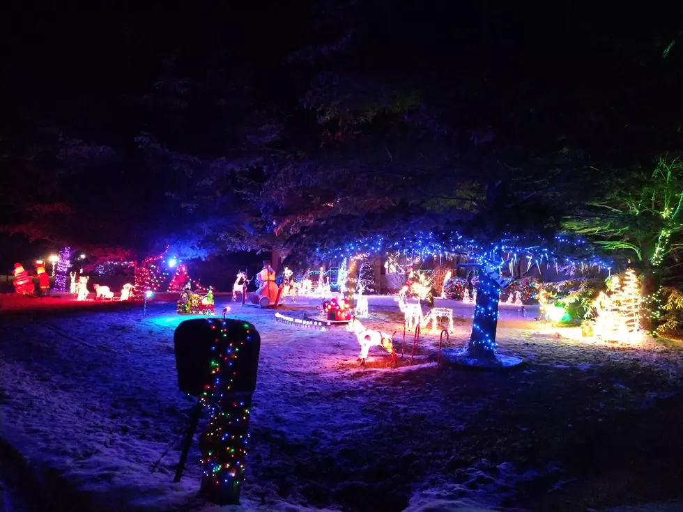 Check Out This Bright Christmas Display in Schuyler
