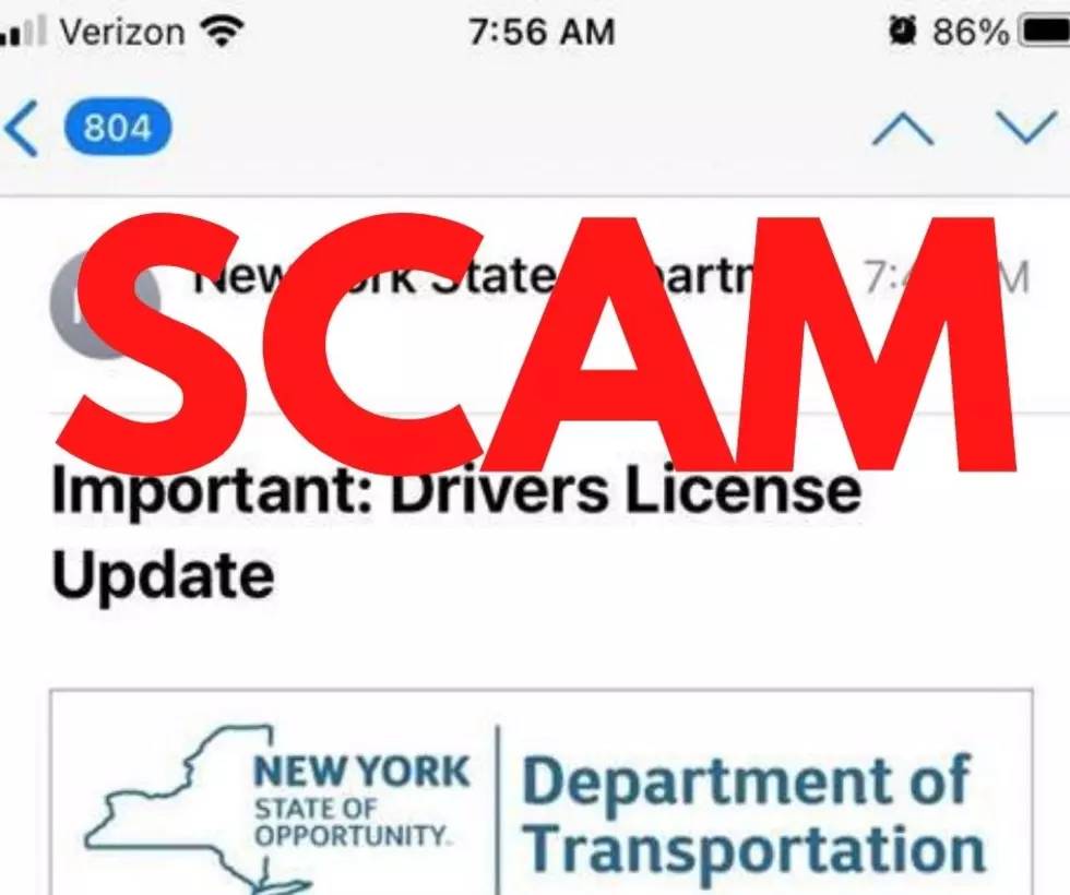 Another DMV Scam is Hitting Utica/Rome, This Time by Email