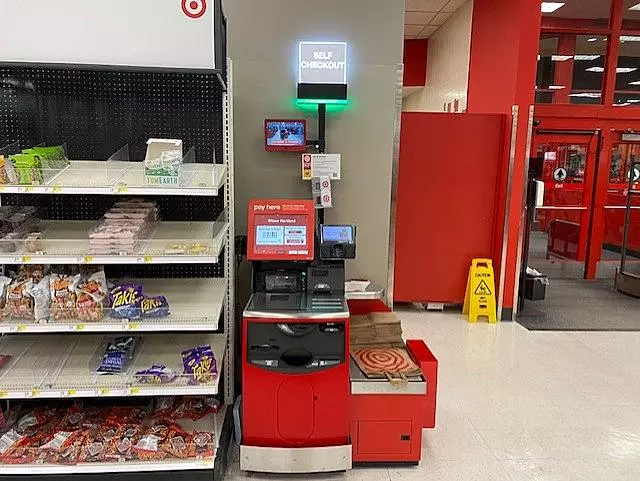 target checkout counter