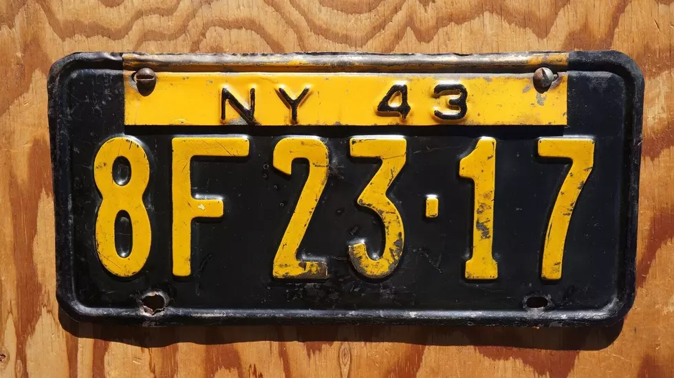 New York State License Plates Over 100 Years