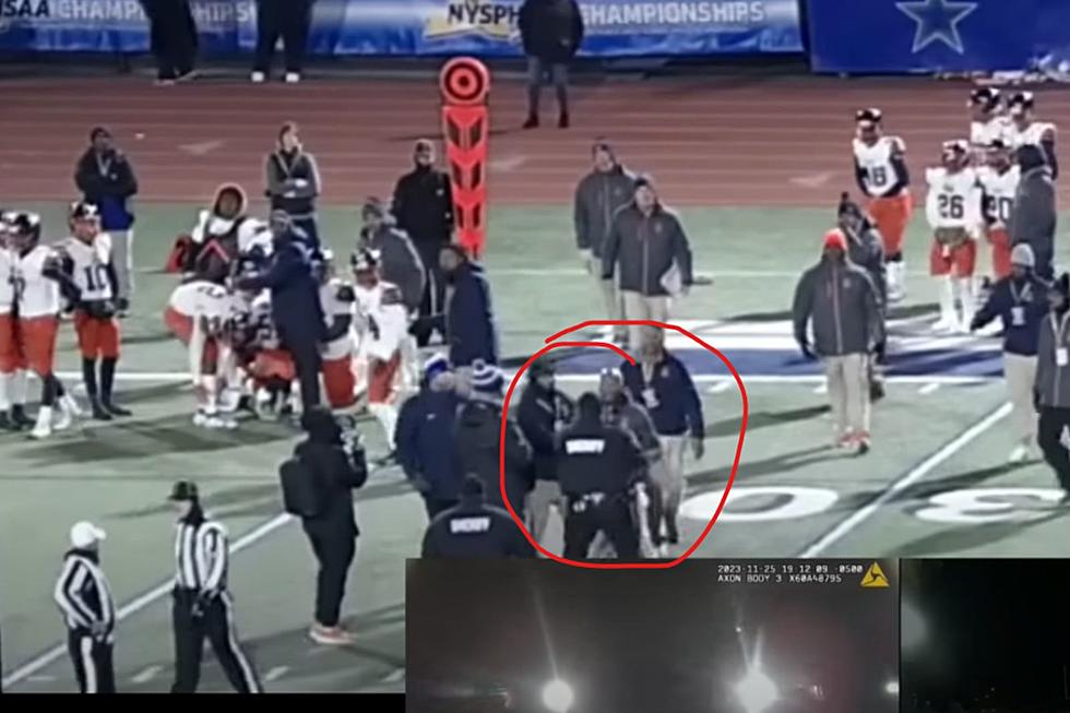 New York Football Coach Assaulted On Field by NY Deputy - Watch 