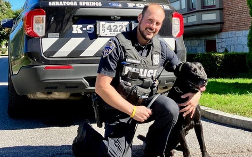 Saratoga Springs New York Held Retirement Ceremony For One Pup