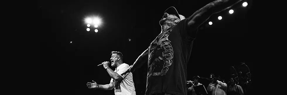 Joey Fatone And AJ McLean Are Larger Than Life At The New York State Fair