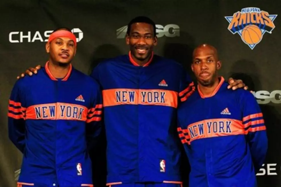 Knicks Get Win In Melo&#8217;s Debut