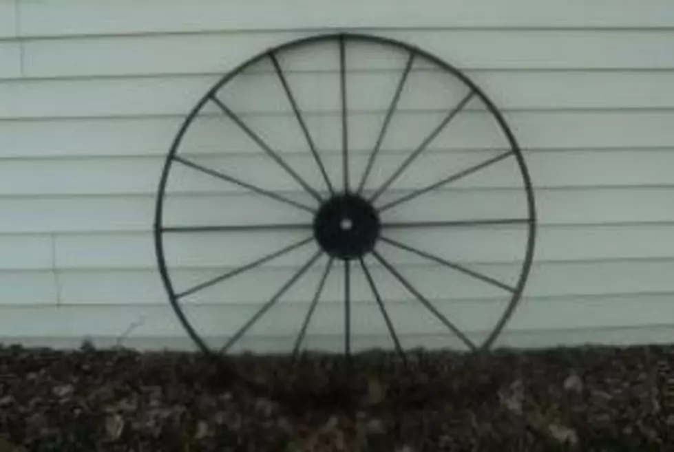 Utica Police Looking for Missing Wagon Wheel