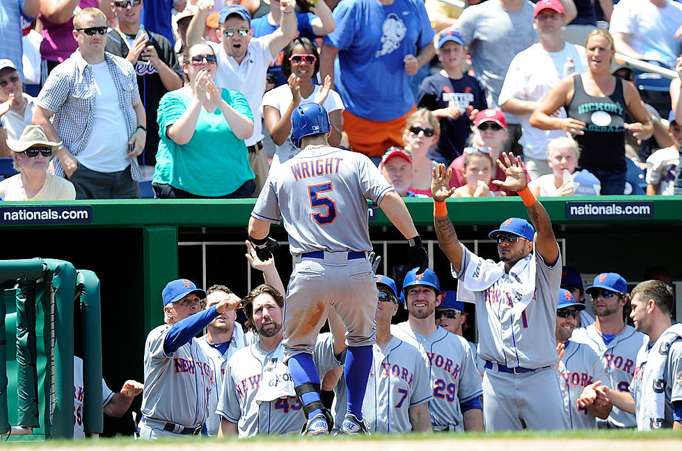 Wright’s 2 HR’s Back Dickey’s 13th Win, Mets Beat Nats