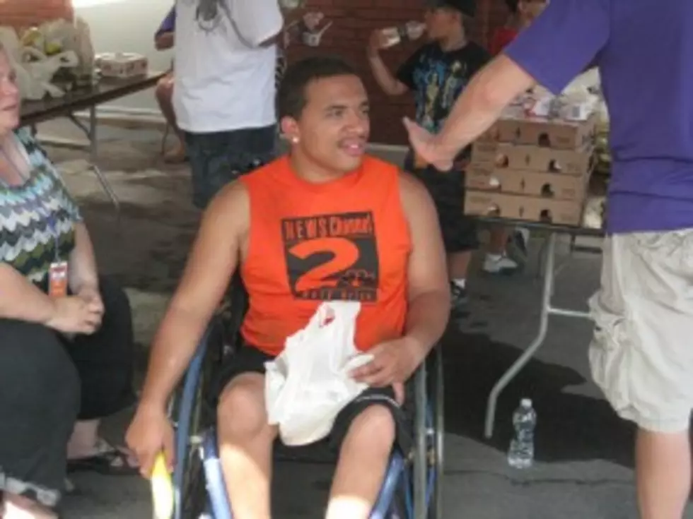 Devon Henry Succeeds In Wheelchair Challenge