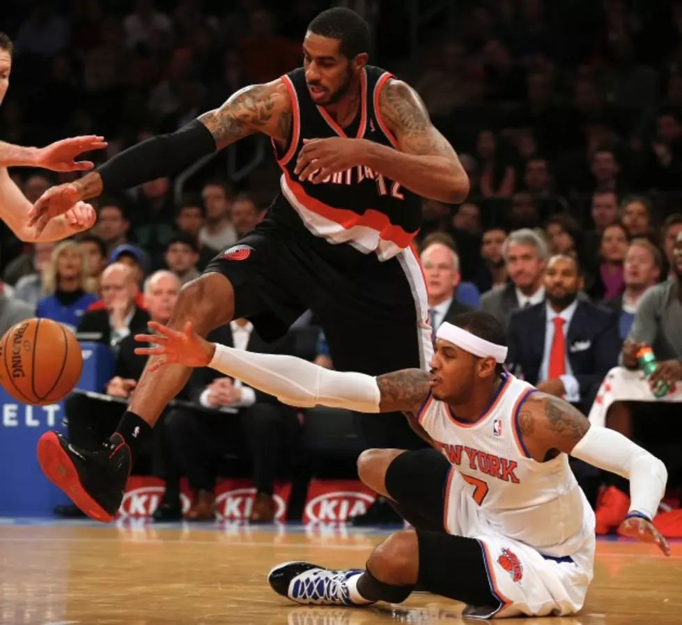 Knicks Rally Comes Up Short vs. Blazers In Stoudemire&#8217;s Return