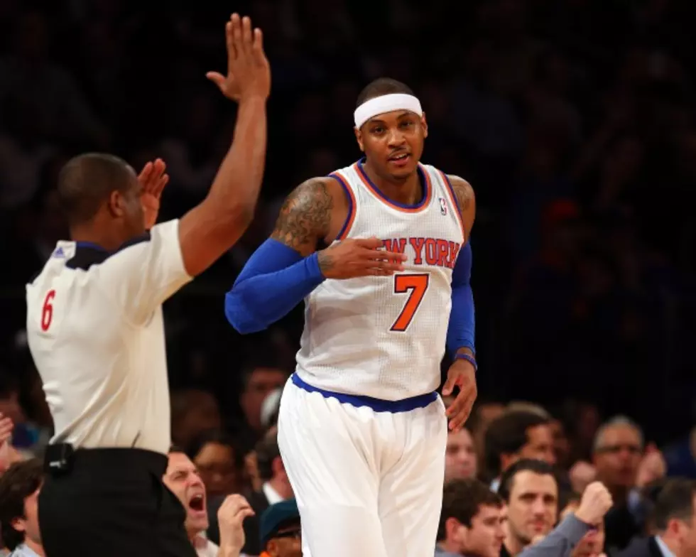 Knicks Top Struggling Magic &#8211; Carmelo Anthony Sets Knicks Record