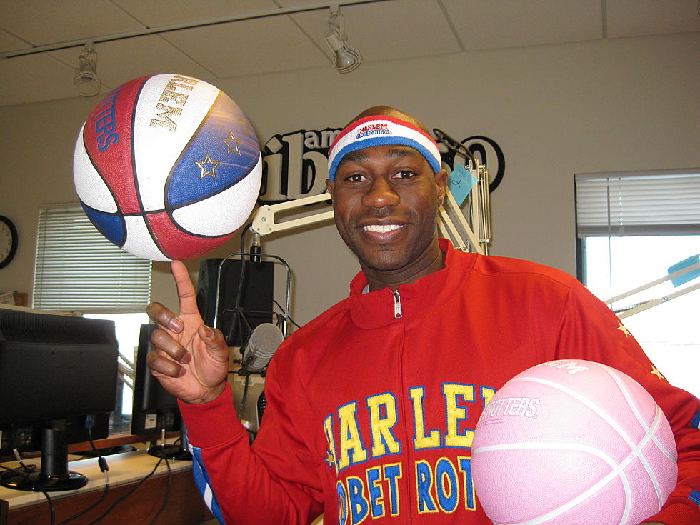 Harlem Globetrotter Tay “Firefly” Fisher Spins Balls On “First Look” [VIDEO]