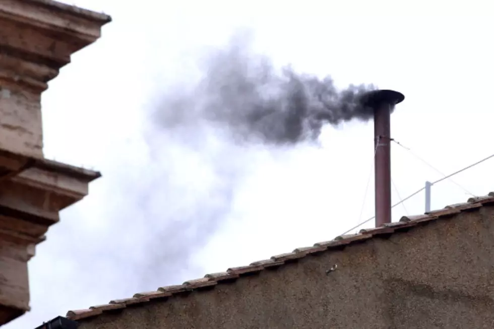 Black Smoke From The Sistine Chapel, No New Pope