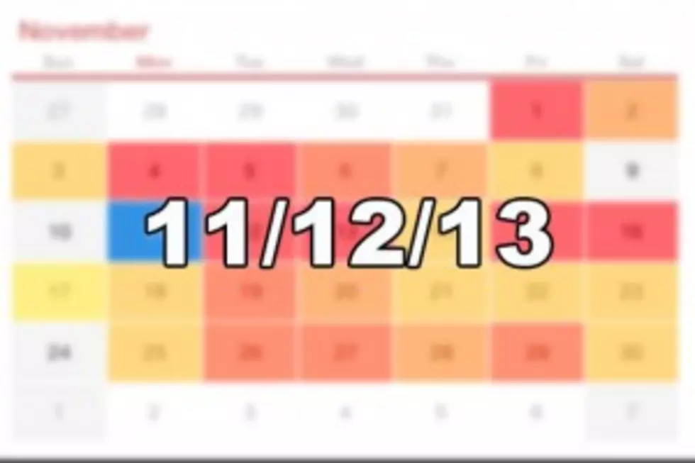 Sequential Date, 11-12-13 is a Big Wedding Day, Even on a Tuesday
