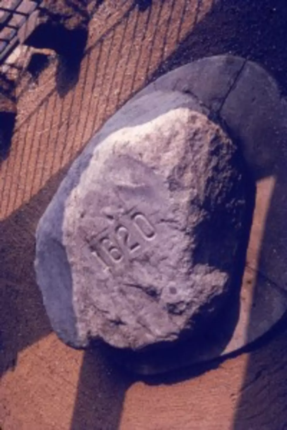 Plymouth Rock Vandalized