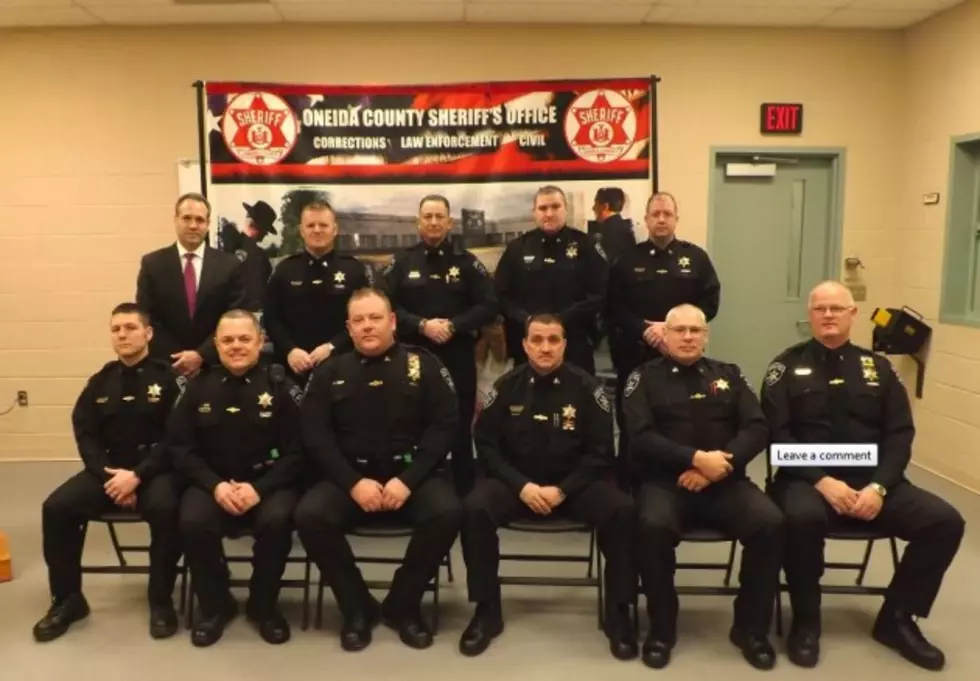 Promotions At Oneida County Sheriff&#8217;s Office