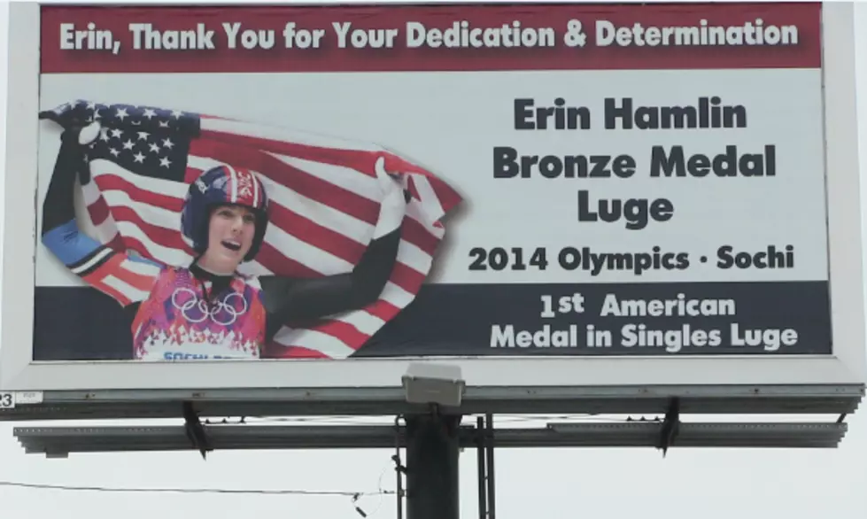 Erin Hamlin Billboards In Utica