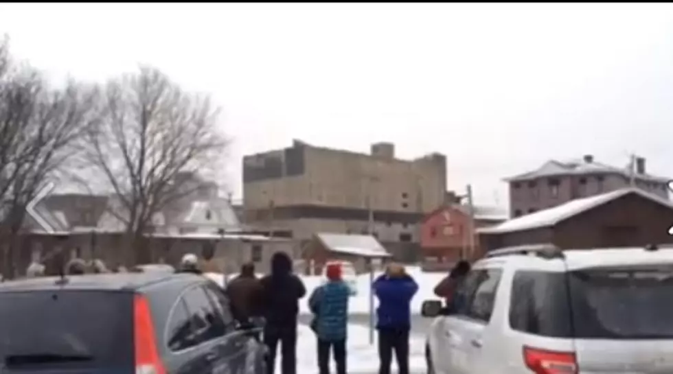 Thar She Goes!!!!!  The Fay Street Warehouse Was Imploded [VIDEO] [AUDIO]