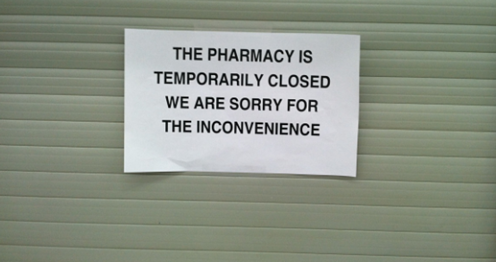 North Utica Walmart Pharmacy Is Temporarily Closed