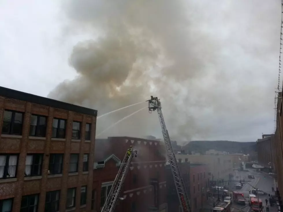 Fire Rips Through Downtown Binghamton Building