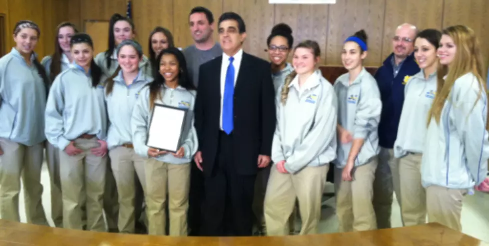 State Champion Notre Dame Girls&#8217; Basketball Honored At City Hall