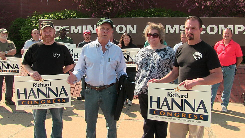 Mine Workers Backing Hanna