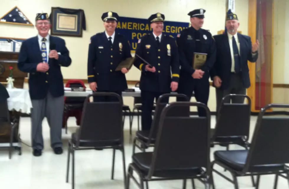 Utica American Legion Honors 3 Police Officers Of The Year [AUDIO]
