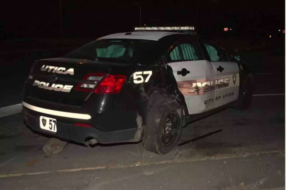 Utica Police Officer Injured In Crash