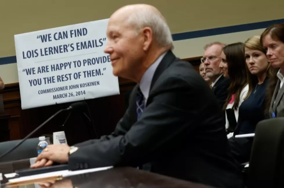 IRS Head Says No Laws Broken With Loss Of Emails