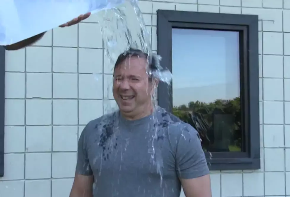 Senator Griffo Takes Ice Bucket Challenge on Keeler Show