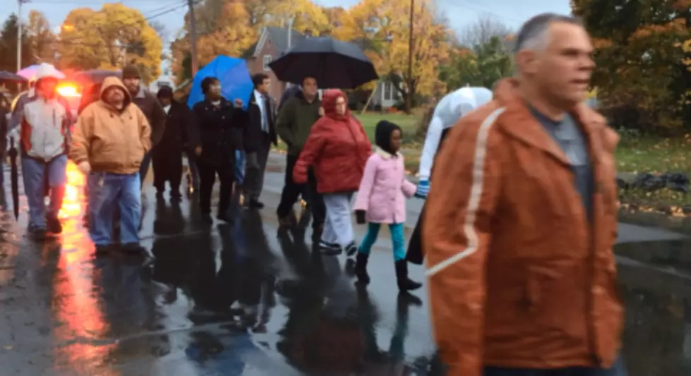 Utica Residents March For Peace In Corn Hill Thursday