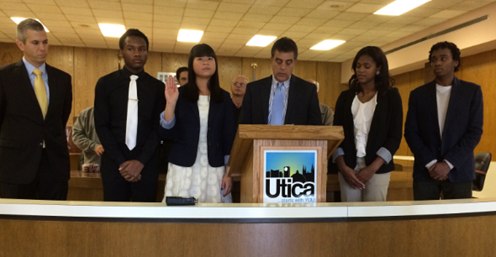 Utica Youth Common Council Sworn In