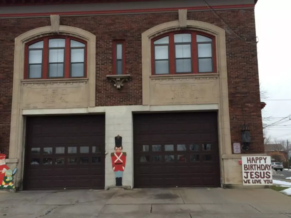 Utica Firehouse Sign Creates Controversy