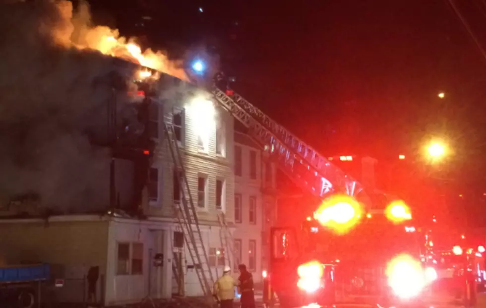 Utica Fire Crews Battling Bleecker Street Blaze [VIDEO]