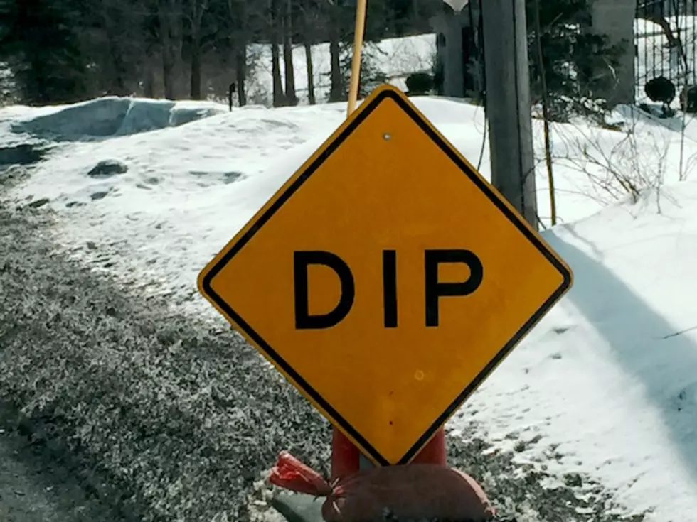 Higby Road&#8217;s &#8216;Dip&#8217; Sign is a Sign of the &#8216;Spring&#8217; Times