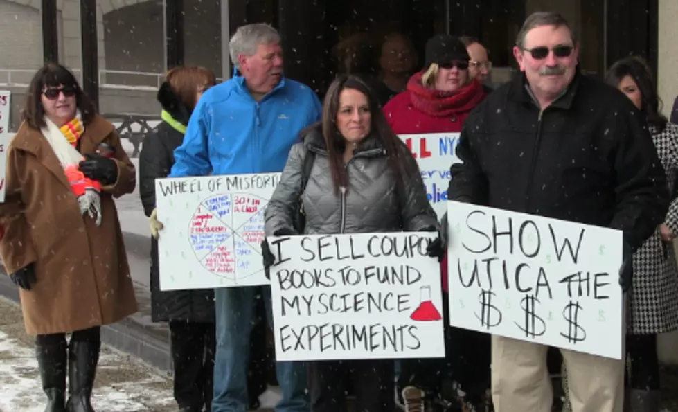 Education Advocates Deliver Petitions To Griffo